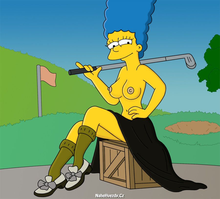 Nahá Marge Simpsonova. Fotka - 11